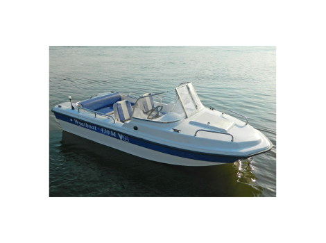 Стеклопластиковая лодка Wyatboat-430M ТРИМАРАН