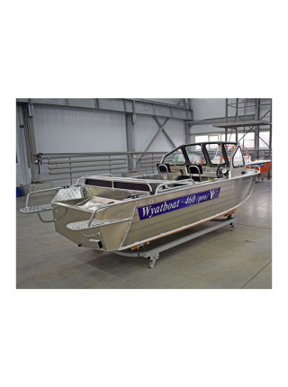 Алюминиевая лодка Wyatboat-460DСМ PRO