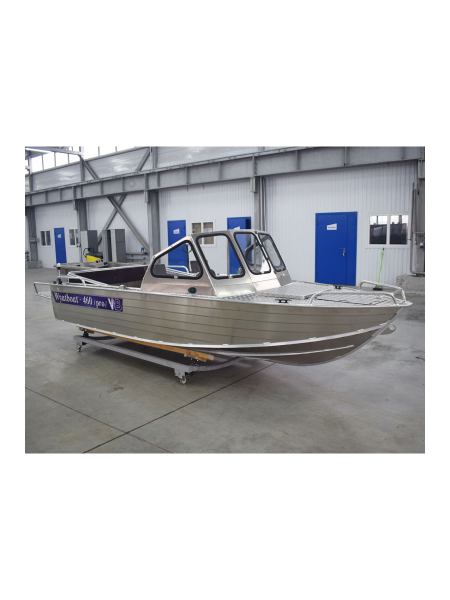 Алюминиевая лодка Wyatboat-460DСМ PRO
