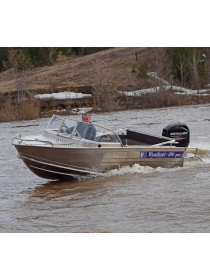 Алюминиевая лодка Wyatboat-460T PRO TRANSFORMER
