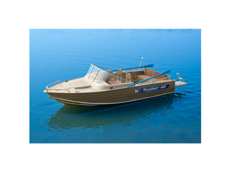 Алюминиевая лодка Wyatboat-460T TRANSFORMER