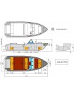 Алюминиевая лодка Wyatboat-490DCМ PRO