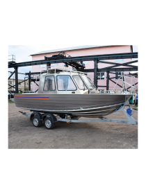 Алюминиевая лодка Wyatboat-660 CABIN