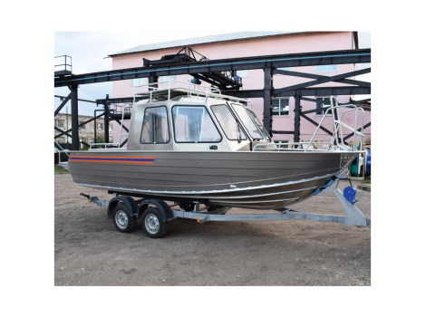 Алюминиевая лодка Wyatboat-660 CABIN