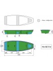 Стеклопластиковая лодка Wyatboat-Малютка