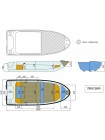 Стеклопластиковая лодка Wyatboat-Пингвин